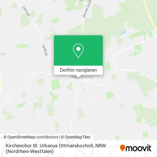 Kirchenchor St. Urbanus Ottmarsbocholt Karte
