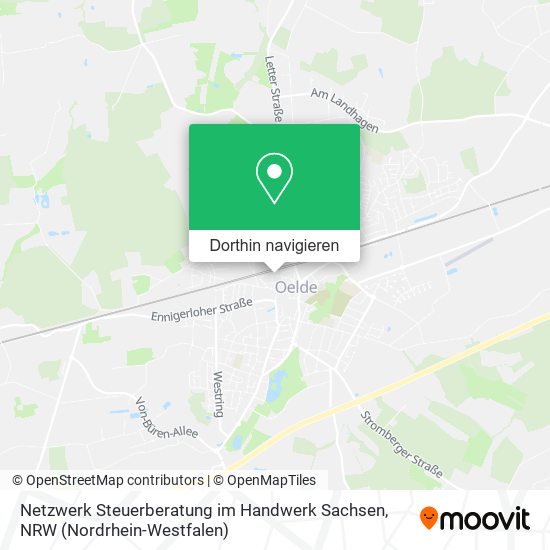 Netzwerk Steuerberatung im Handwerk Sachsen Karte