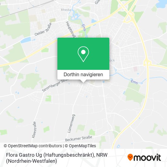 Flora Gastro Ug (Haftungsbeschränkt) Karte