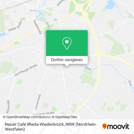 Repair Café Rheda-Wiedenbrück Karte