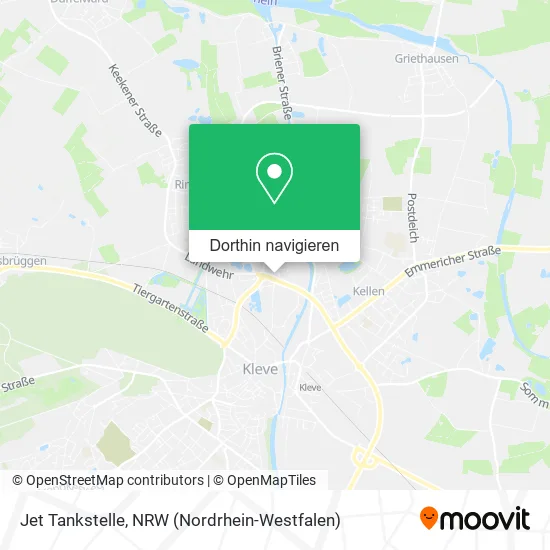 Jet Tankstelle Karte