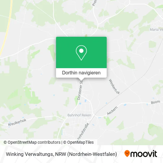 Winking Verwaltungs Karte