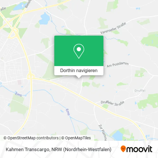 Kahmen Transcargo Karte