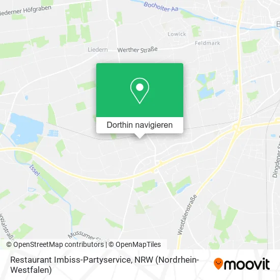 Restaurant Imbiss-Partyservice Karte