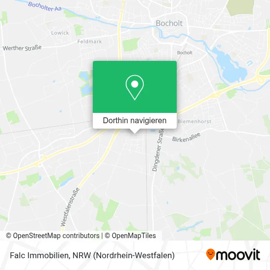 Falc Immobilien Karte