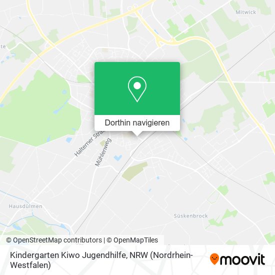 Kindergarten Kiwo Jugendhilfe Karte