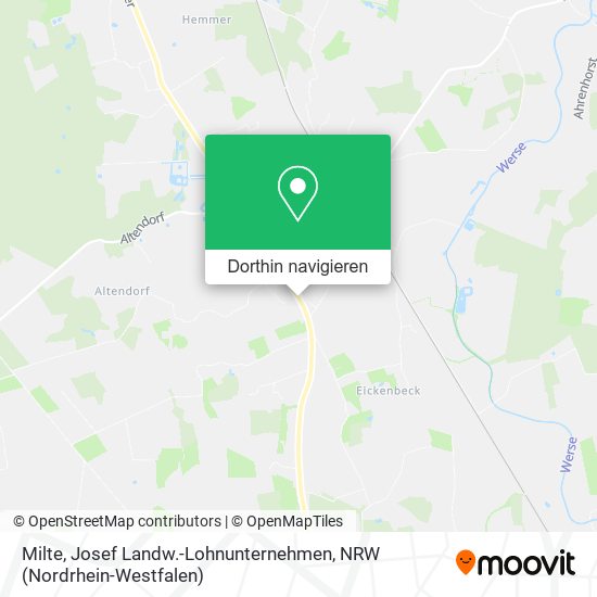 Milte, Josef Landw.-Lohnunternehmen Karte