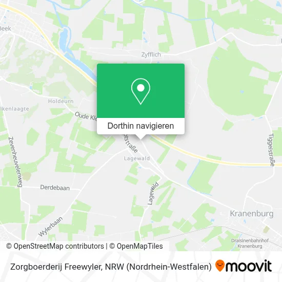 Zorgboerderij Freewyler Karte