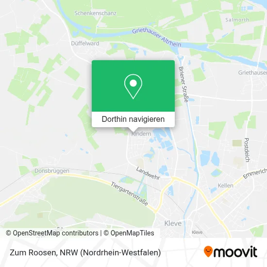 Zum Roosen Karte