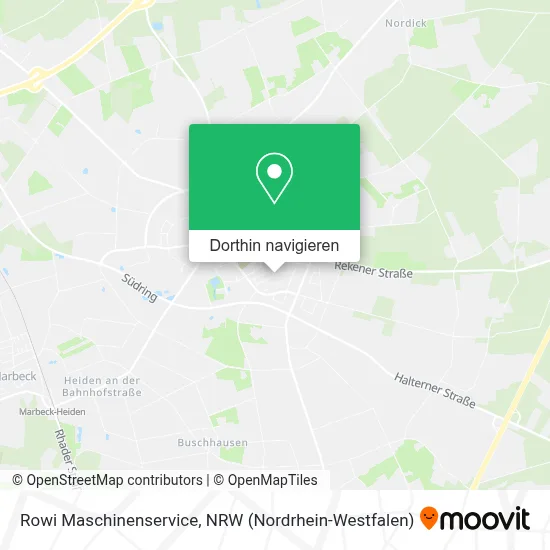 Rowi Maschinenservice Karte