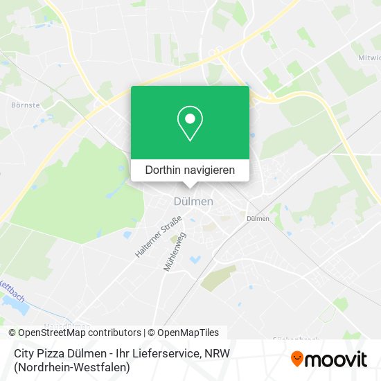 City Pizza Dülmen - Ihr Lieferservice Karte