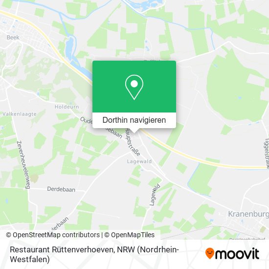 Restaurant Rüttenverhoeven Karte
