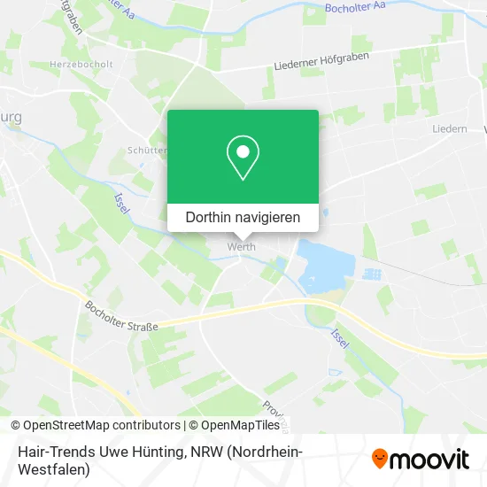 Hair-Trends Uwe Hünting Karte