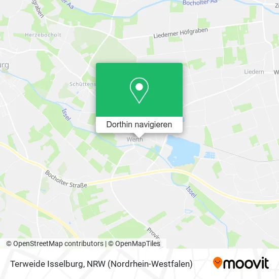 Terweide Isselburg Karte