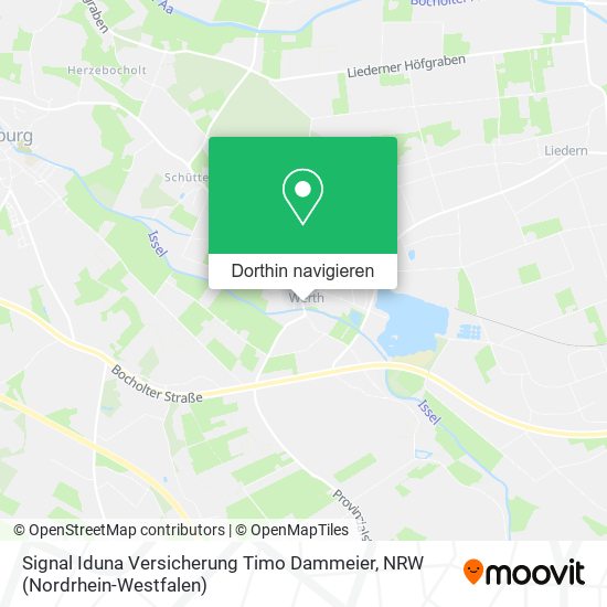 Signal Iduna Versicherung Timo Dammeier Karte