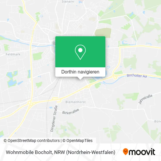 Wohnmobile Bocholt Karte