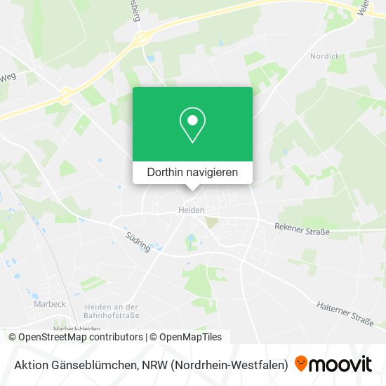 Aktion Gänseblümchen Karte