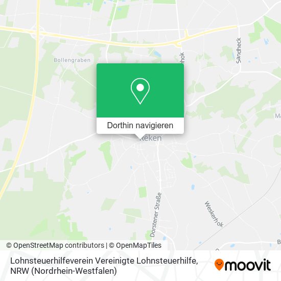 Lohnsteuerhilfeverein Vereinigte Lohnsteuerhilfe Karte