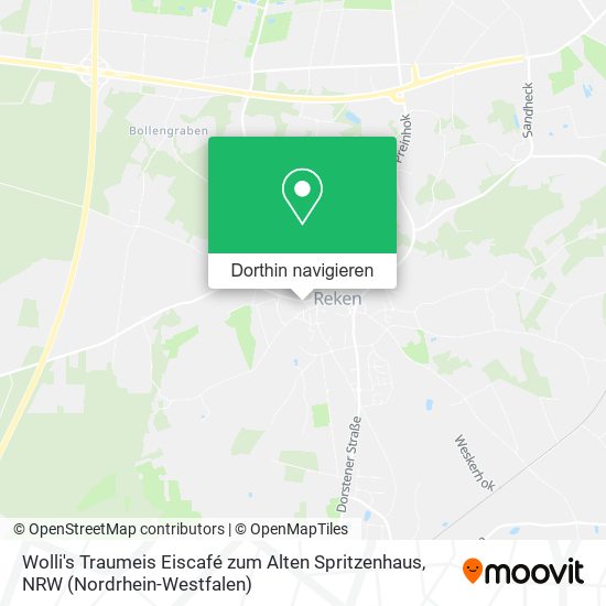 Wolli's Traumeis Eiscafé zum Alten Spritzenhaus Karte