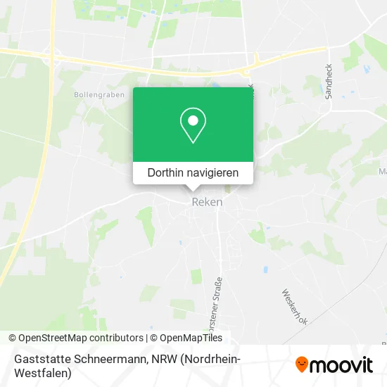 Gaststatte Schneermann Karte