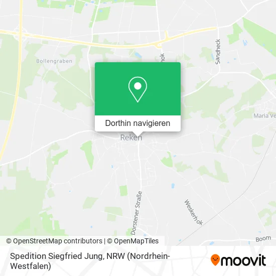 Spedition Siegfried Jung Karte