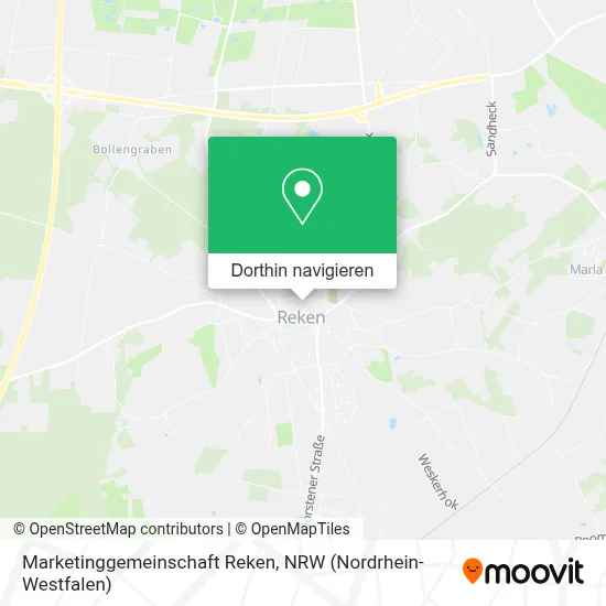 Marketinggemeinschaft Reken Karte