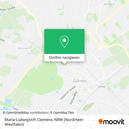 Maria-Ludwigstift Clemens Karte