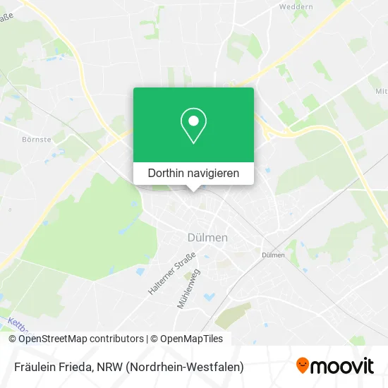 Fräulein Frieda Karte