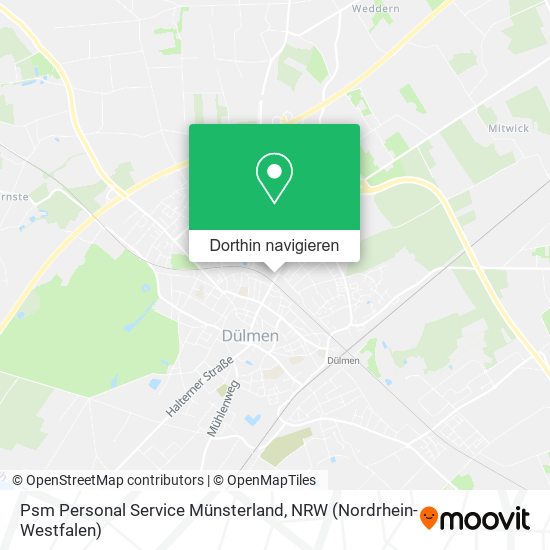 Psm Personal Service Münsterland Karte