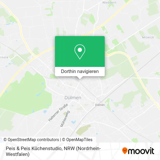 Peis & Peis Küchenstudio Karte