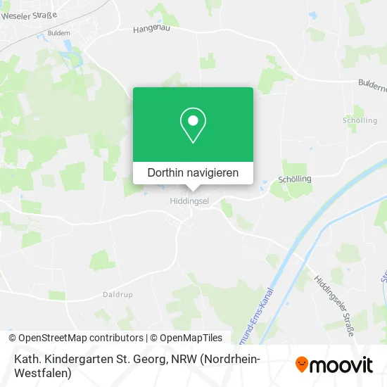 Kath. Kindergarten St. Georg Karte