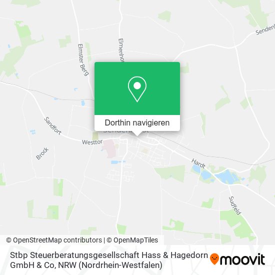 Stbp Steuerberatungsgesellschaft Hass & Hagedorn GmbH & Co Karte