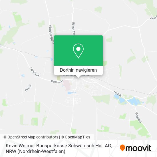 Kevin Weimar Bausparkasse Schwäbisch Hall AG Karte