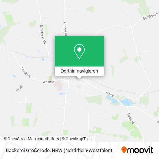 Bäckerei Großerode Karte
