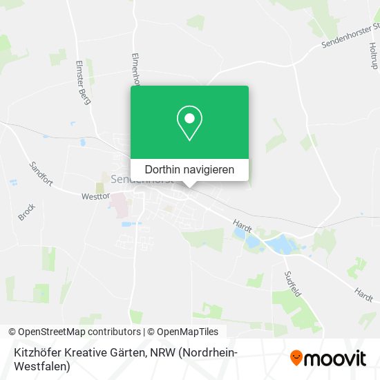 Kitzhöfer Kreative Gärten Karte