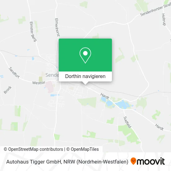 Autohaus Tigger GmbH Karte