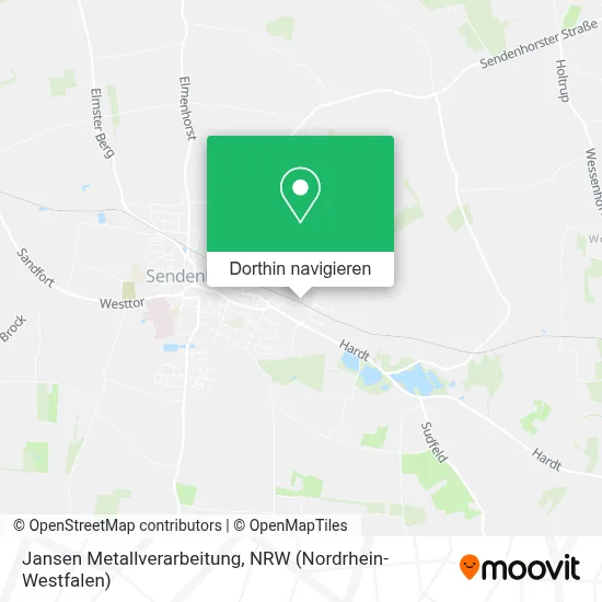 Jansen Metallverarbeitung Karte