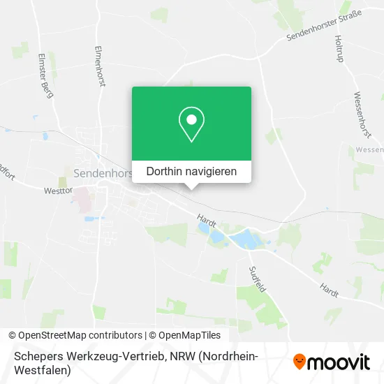 Schepers Werkzeug-Vertrieb Karte