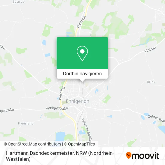 Hartmann Dachdeckermeister Karte