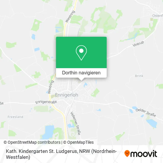 Kath. Kindergarten St. Ludgerus Karte