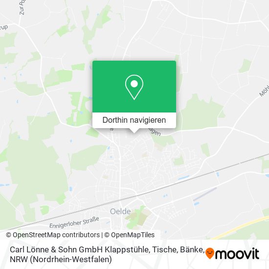 Carl Lönne & Sohn GmbH Klappstühle, Tische, Bänke Karte