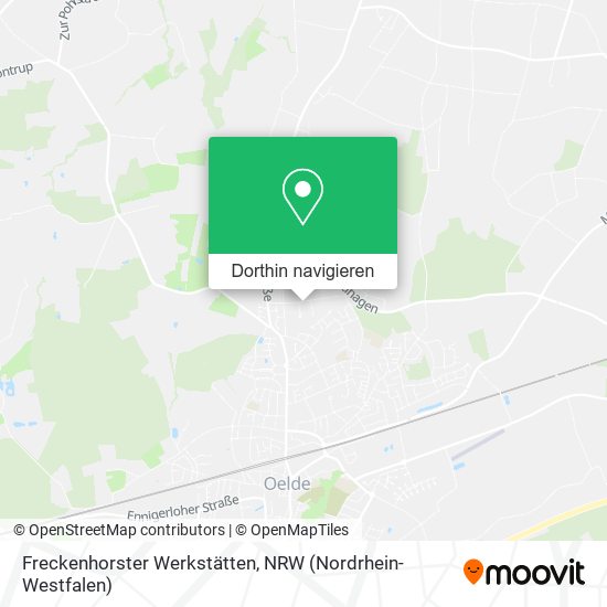 Freckenhorster Werkstätten Karte