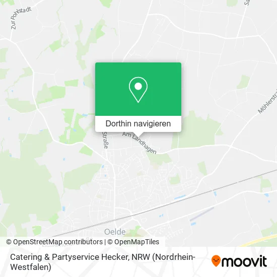 Catering & Partyservice Hecker Karte