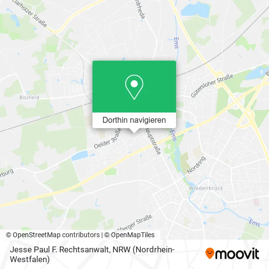 Jesse Paul F. Rechtsanwalt Karte