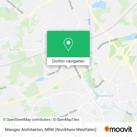 Manges Architekten Karte