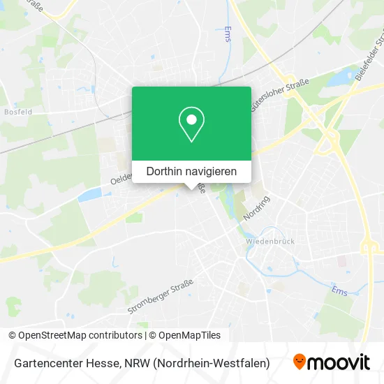 Gartencenter Hesse Karte