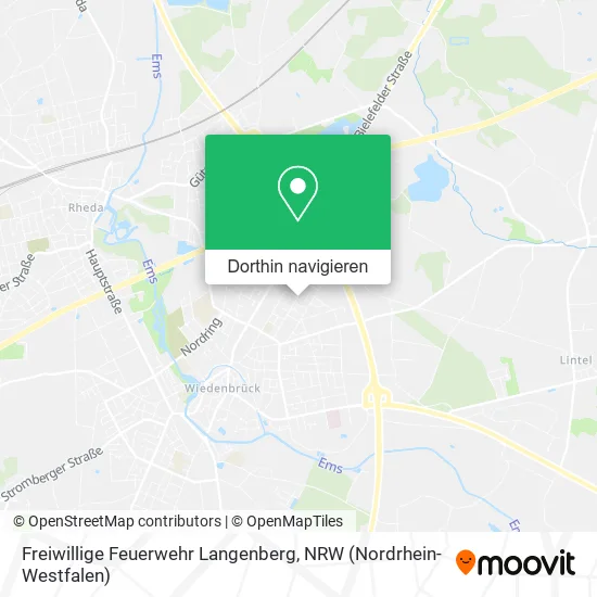 Freiwillige Feuerwehr Langenberg Karte