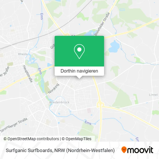 Surfganic Surfboards Karte