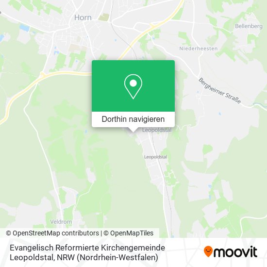 Evangelisch Reformierte Kirchengemeinde Leopoldstal Karte