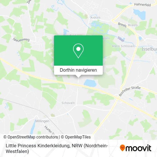 Little Princess Kinderkleidung Karte